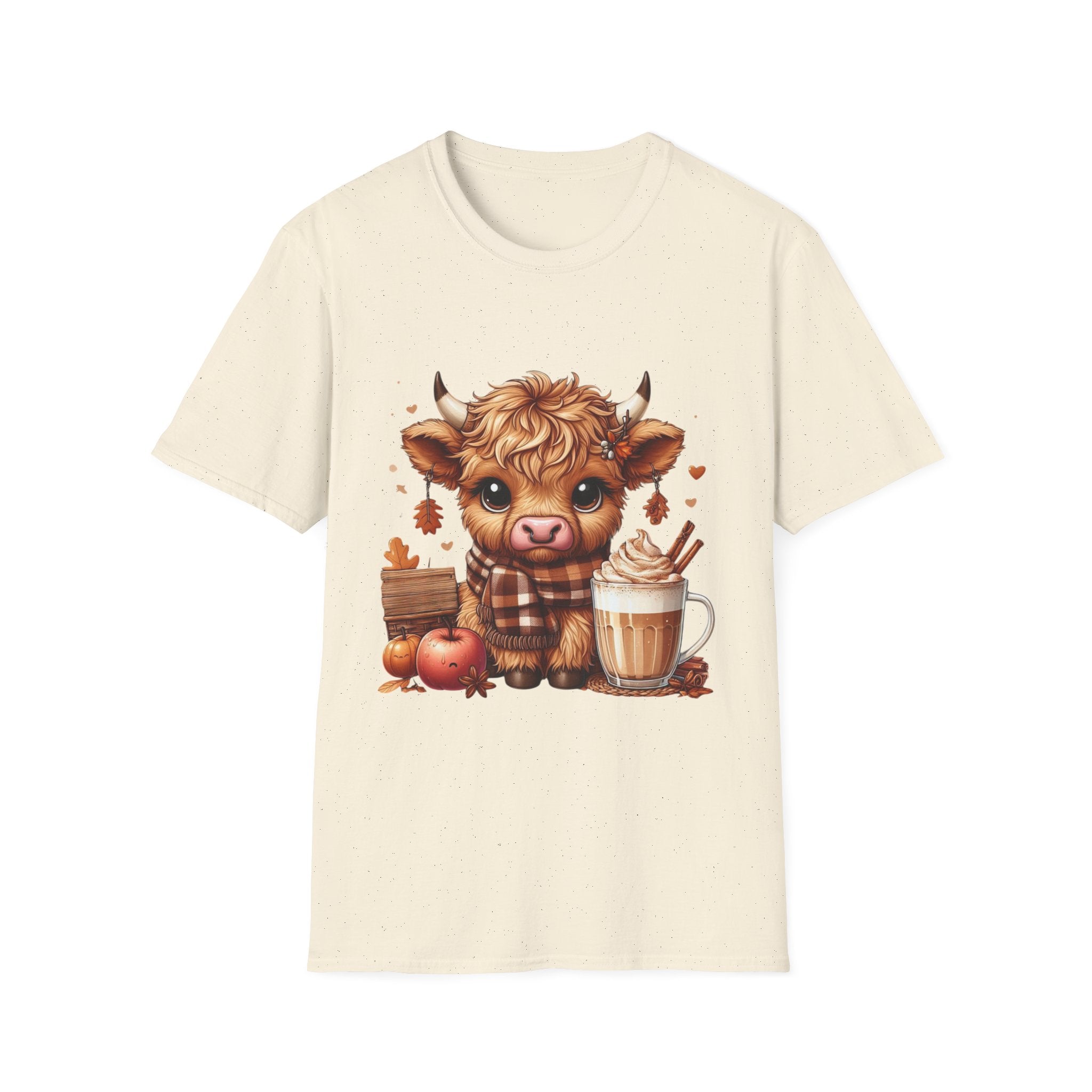 Fall Highland Cow T-Shirt