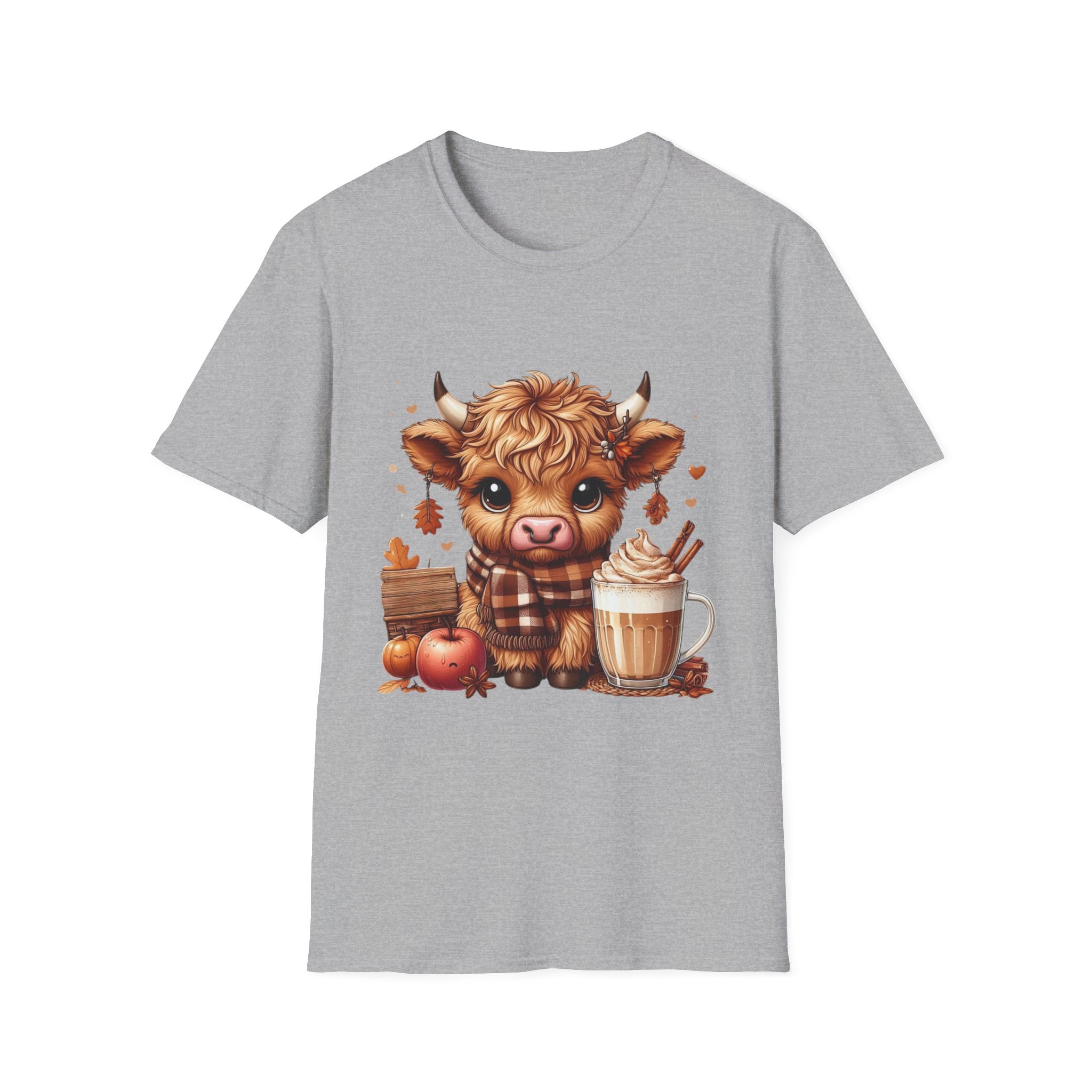 Fall Highland Cow T-Shirt