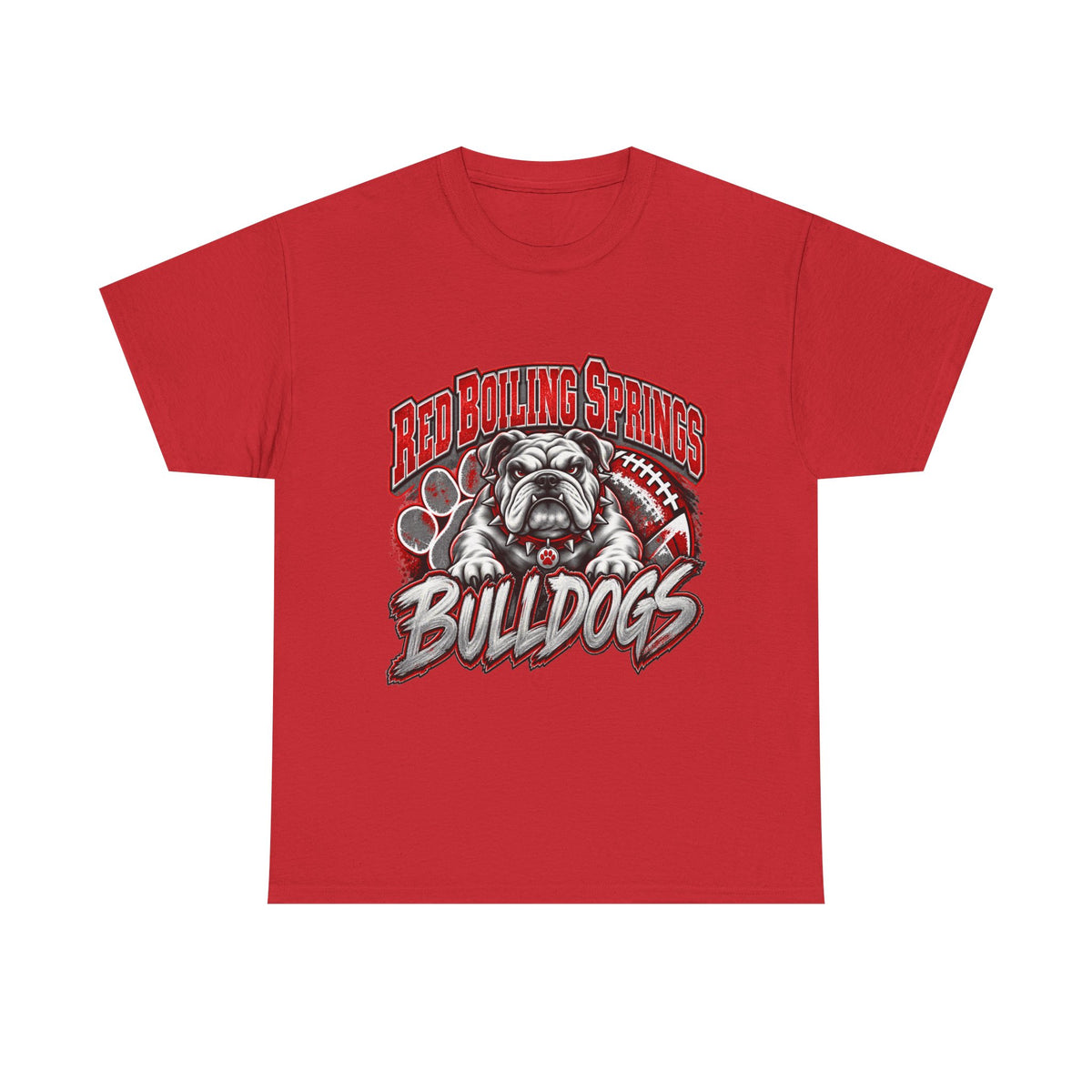 Red Boiling Springs Bulldogs Spirit Tee