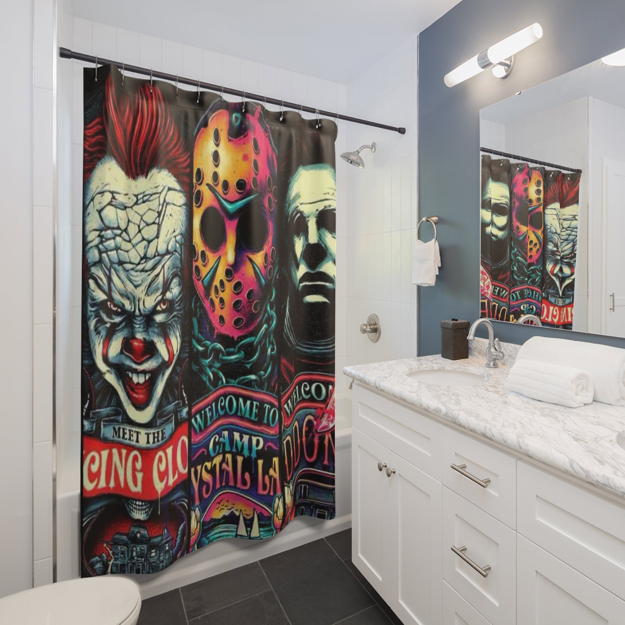 Horror Shower Curtain