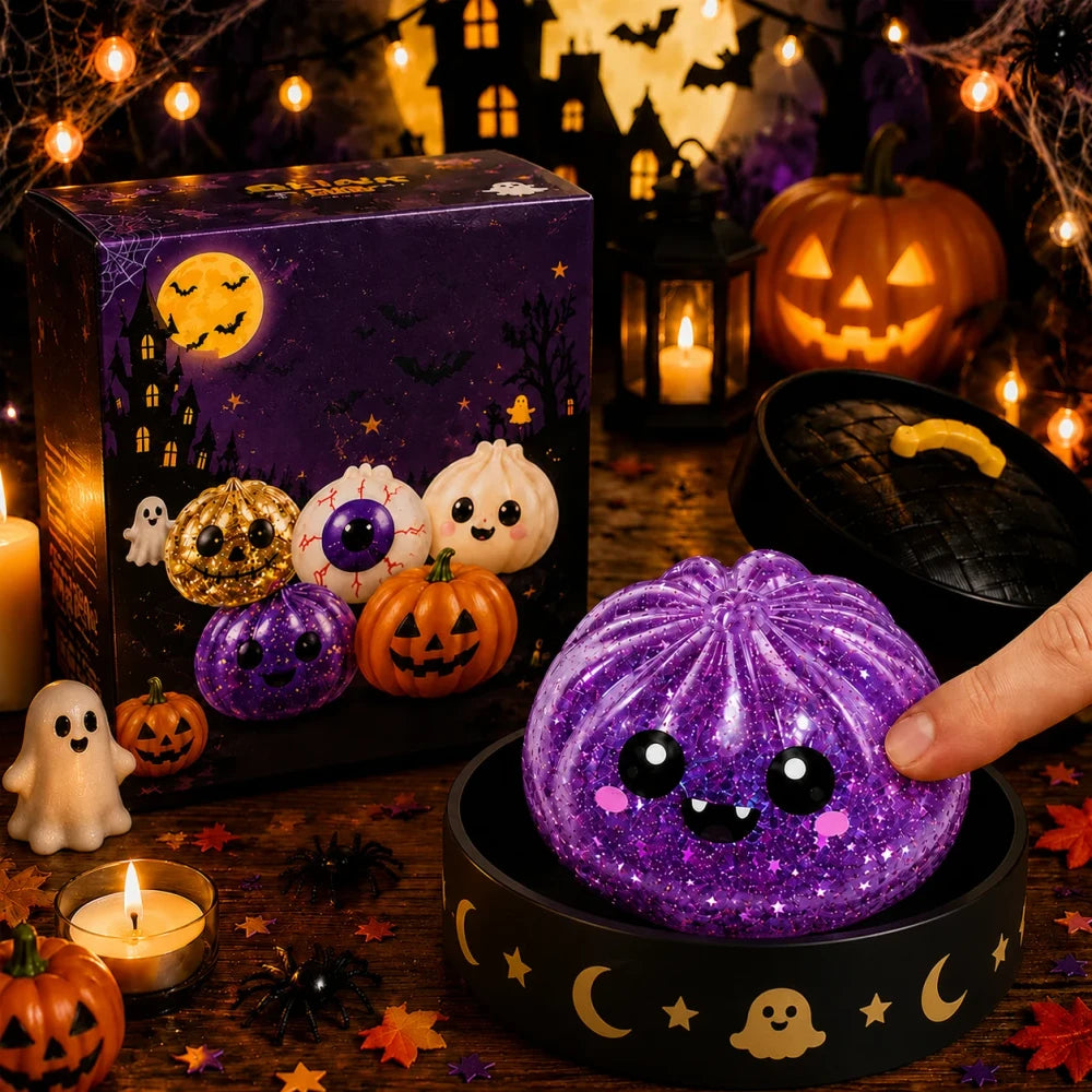 Halloween Ghost Dumpling Fidget Toy