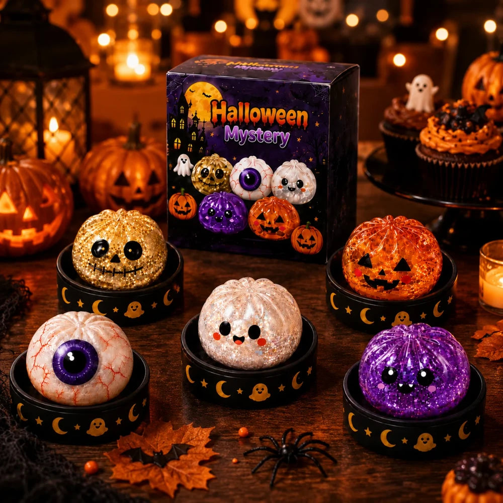 Halloween Ghost Dumpling Fidget Toy