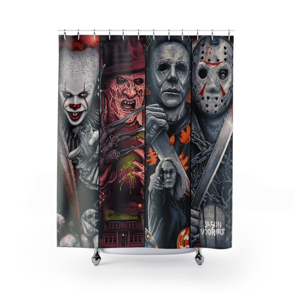 Horror Shower Curtains