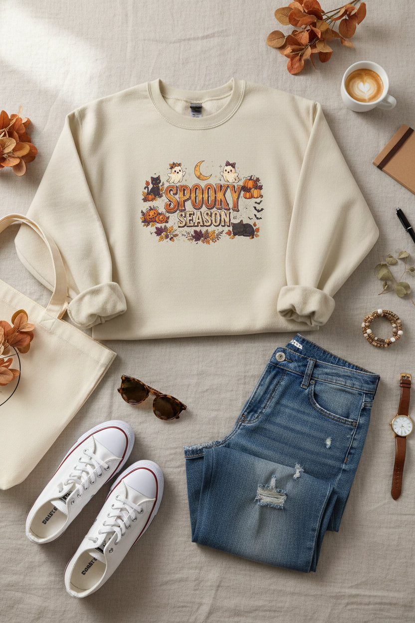Spooky Season Crewneck Sweatshirt
