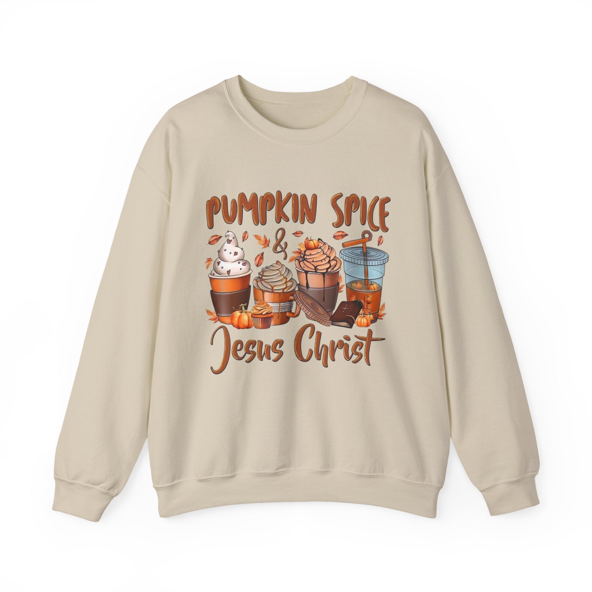 Pumkpin Spice & Jesus Christ Sweatshirt