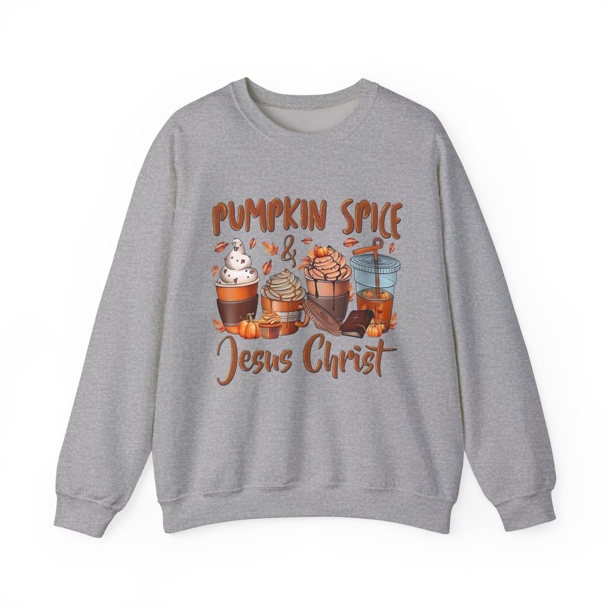 Pumkpin Spice & Jesus Christ Sweatshirt