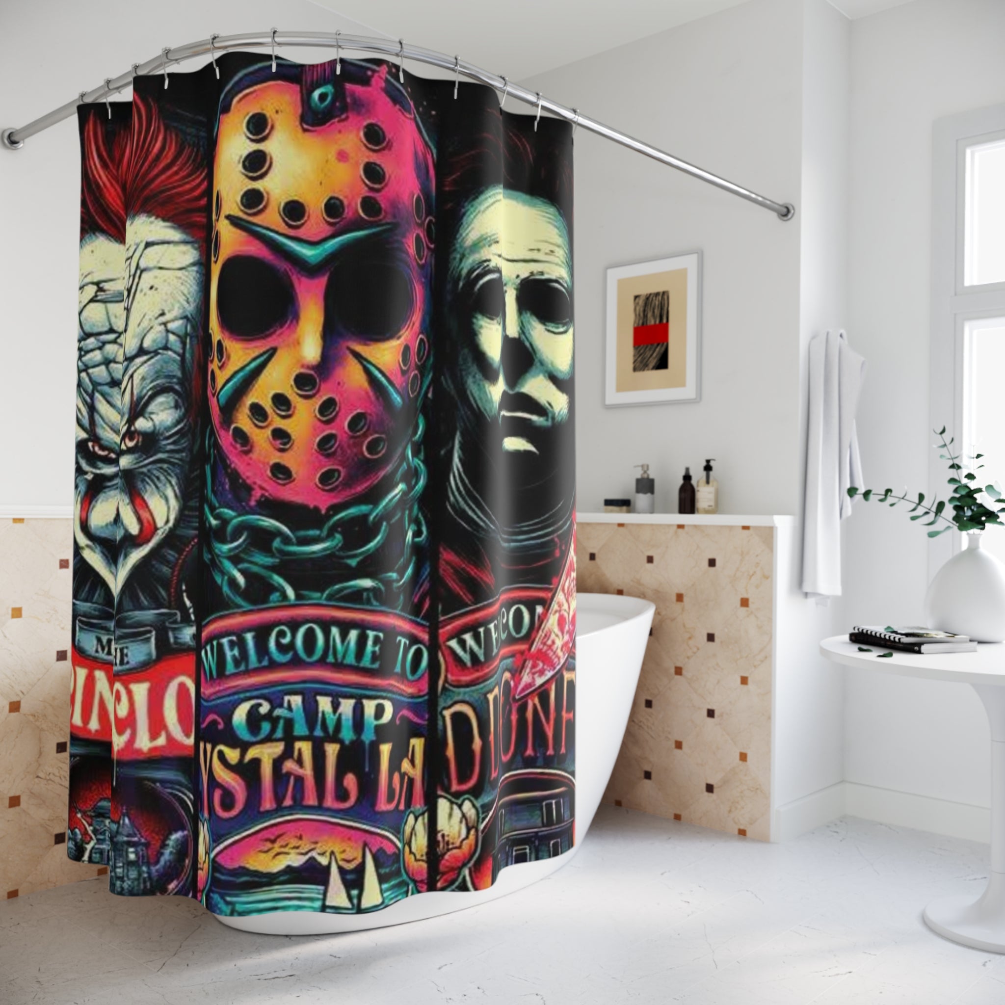 Horror Shower Curtain