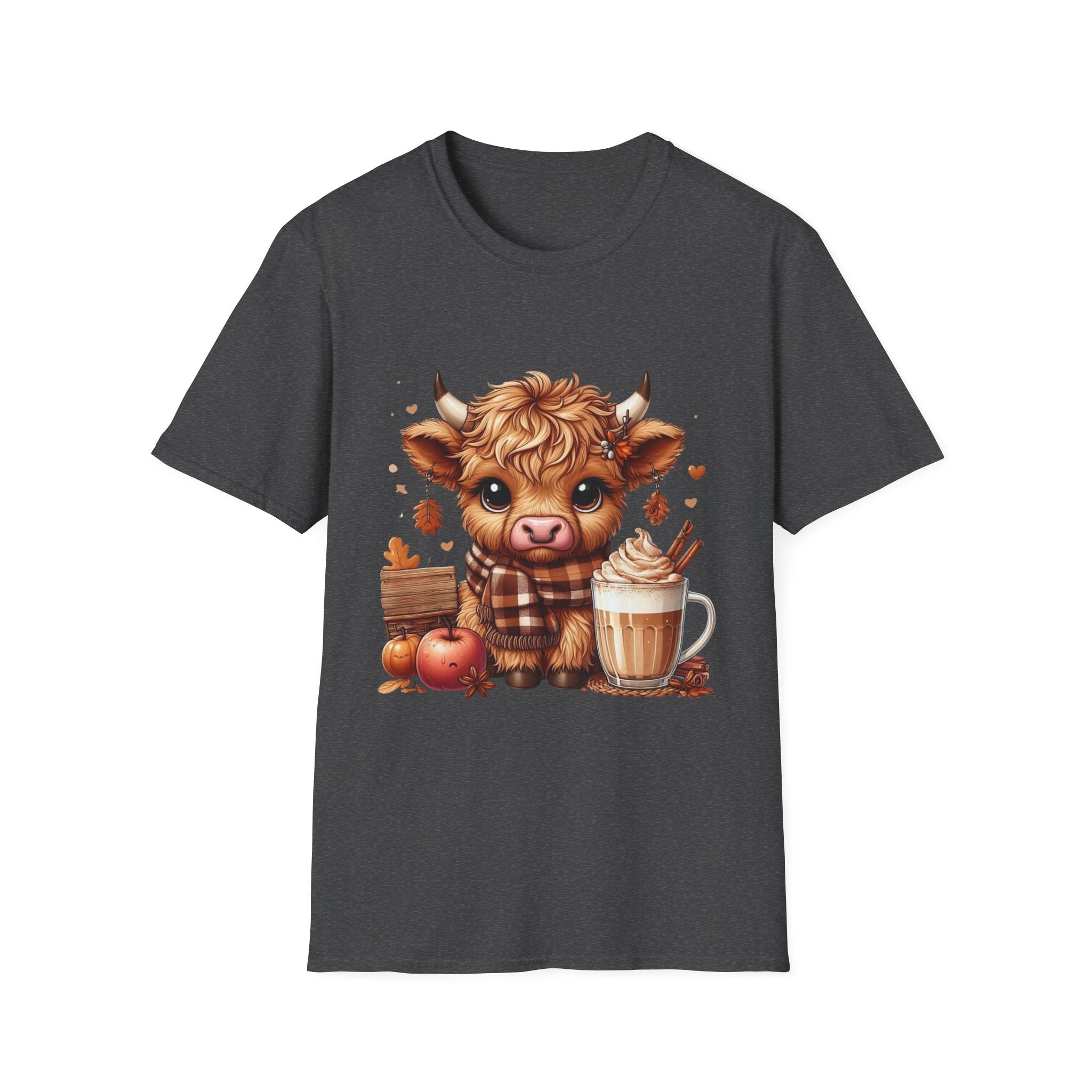 Fall Highland Cow T-Shirt