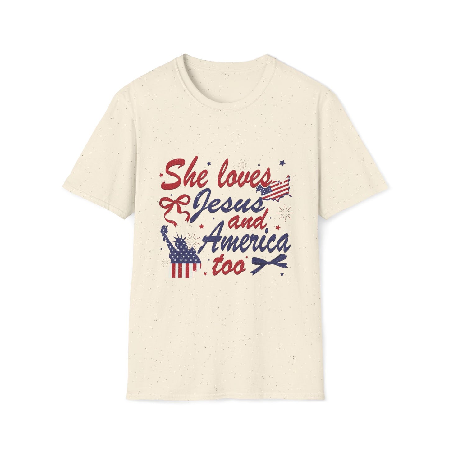 She loves Jesus and America Too T-Shirt
